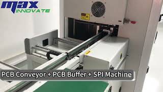 PCB Conveyor + PCB Buffer + SPI Machine