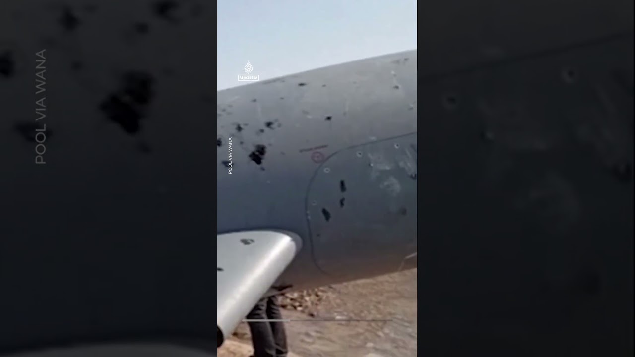 إيران تنشر فيديو يُزعم أنه يُظهر إسقاط طائرة أمريكية بدون طيار فوق مضيق هرمز | AJ #shorts