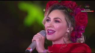 Aracely Arámbula canta ' Madre Querida'   Mañanitas a Virgen de Guadalupe 2019 HD + Entrevista final