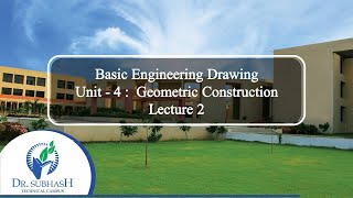 BED : Unit 4 Geometric construction Lecture 2
