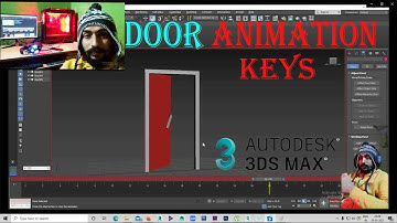 3ds max Door animation