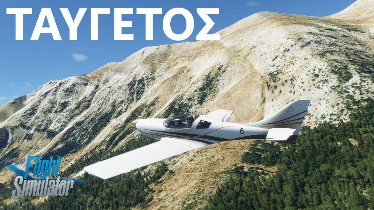 Mount Taygetos Greece Tour | Sparti-Anavryti-Profitis Ilias | ΤΑΥΓΕΤΟΣ MSFS VL3