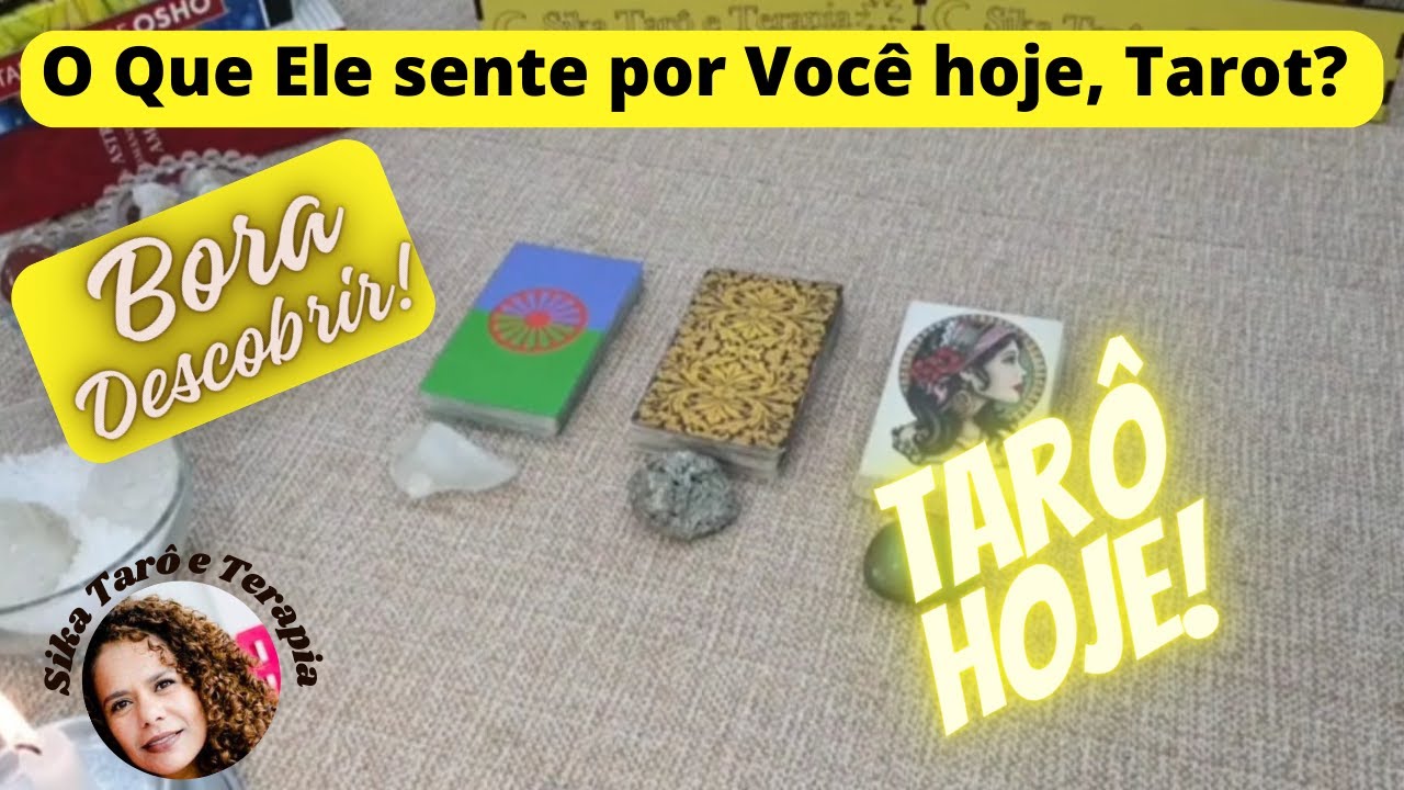 O que ele sente por você hoje, Tarot? O que a cartomancia te revela?