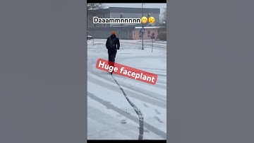 This Faceplant Hit Harder Than the Cold 🥶💥