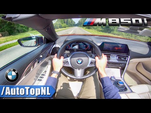 NEW! BMW 8 Series M850i xDrive Convertible 4.4 V8 BiTurbo POV Test Drive by AutoTopNL