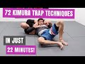 72 kimura trap techniques in just 22 minutes by jason scully  bjj grappling  kimura trap system