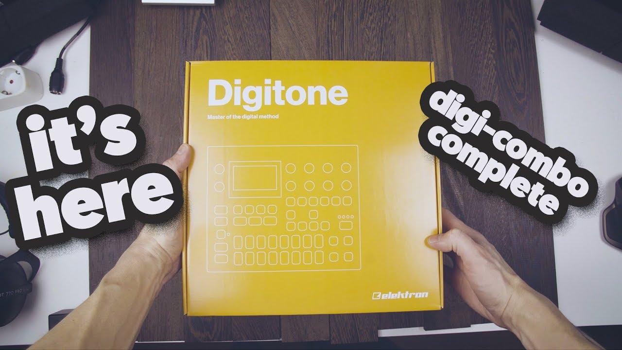 Elektron Digitone Unboxing! With preset patterns & sounds! - YouTube