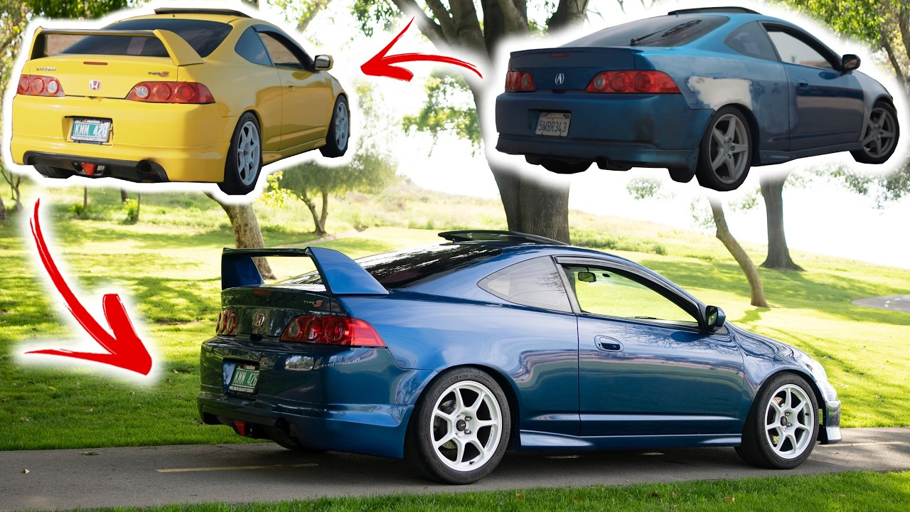 Building a 2006 Acura Rsx TYPE S in 26 Minutes! (FULL TRANSFORMATION)