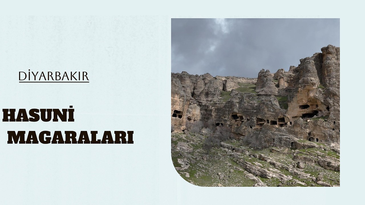 HASUNİ MAGARALARI DRON GÖRÜNTÜLERİ