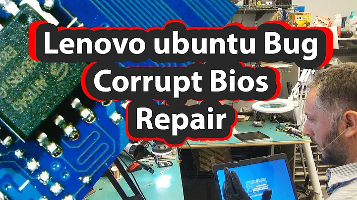 Lenovo G70-80 ubuntu Kernel bug BIOS startup Error - Corrupt Bios chip replacement