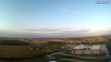 eflite apprentice fpv beautiful view over town of avon indiana