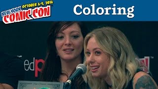 Coloring Between the Lines: Adult Coloring Books as Art | New York Comic Con 2016