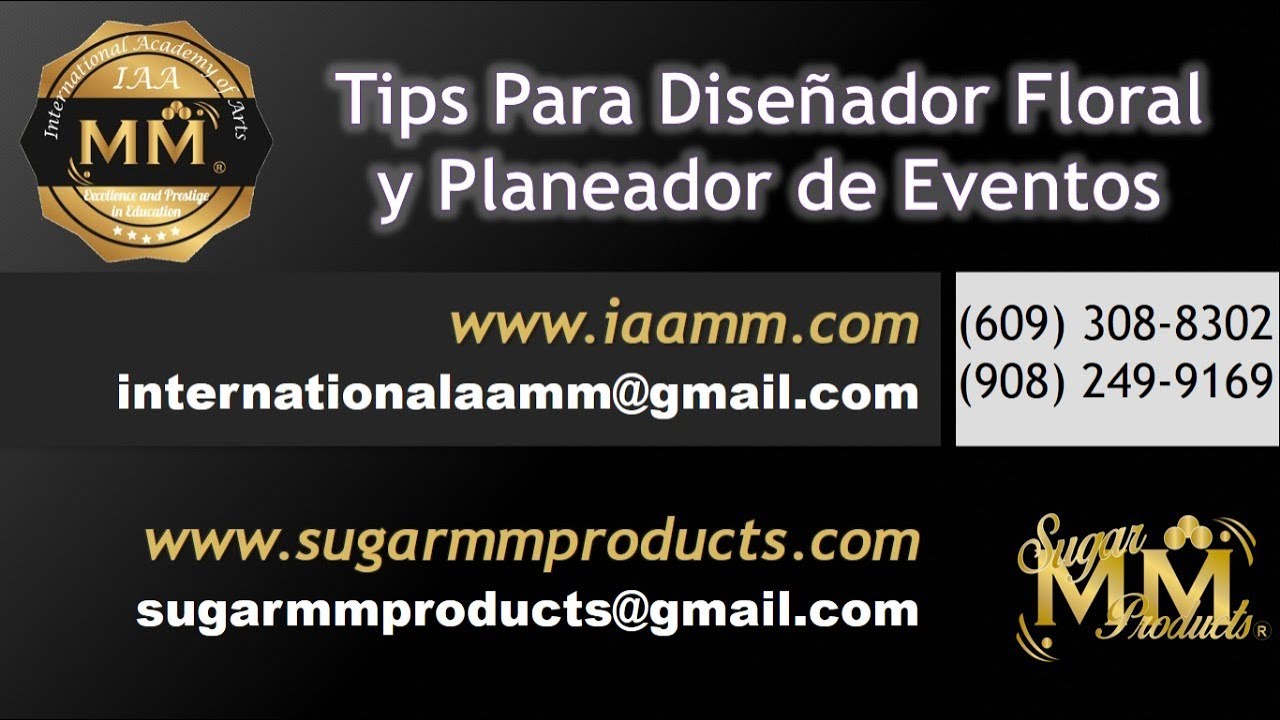 tips para diseñador floral y planeador de eventos youtube planeador de eventos