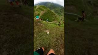 Fútbol profesional en el cerro 😬 #football #futbol #pov