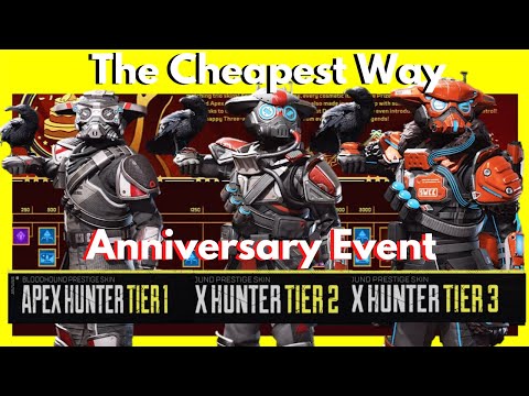 The Cheapest Way to Get All Anniversary Event Items & The Bloodhound Prestige Skin