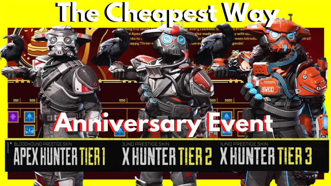 The Cheapest Way to Get All Anniversary Event Items & The Bloodhound