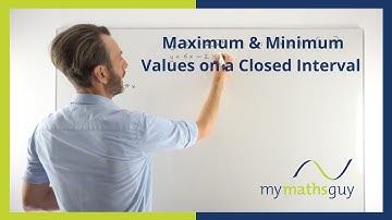 Finding Maximum & Minimum Values on a Closed Interval