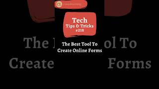 Famous The Best Tool To Create Online Forms | Cosas Learning | Tech Tips & Tricks #218 #cosaslearning #tech Wealth
