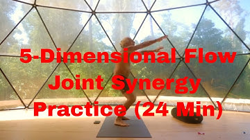 5D Flow: Joint Synergy Practice (24 min): Fluidly moving your joints from your core
