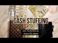 CASH ENVELOPE STUFFING + SINKING FUNDS $404 | SAVING CHALLENGES | OCTOBER 2021 | PAYCHECK #4
