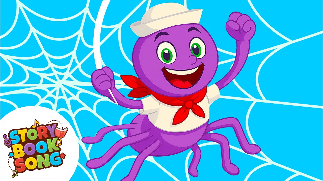 Itsy Bitsy Spider 👀 Nursery Rhymes & Kids Songs!