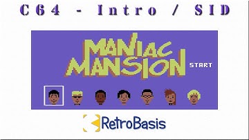 Maniac Mansion: SID-Music (C64, 1987) [Intro]