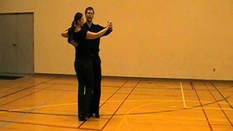 Foxtrot Promenade to Underarm Turn: Amberly and David