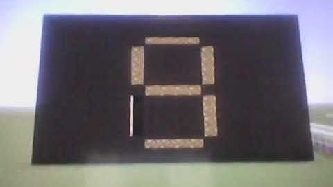 minecraft xbox 360... redstone timer (0-9)