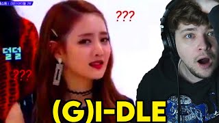 *new fan* reacts to (G)I-DLE is a comedy group~