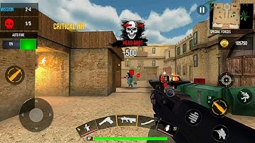 FPS Commando Strike 3D//Android game player//fps commando gun games//fps commando game