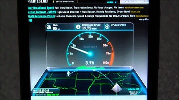 HTC Thunderbolt speed test on 4G LTE