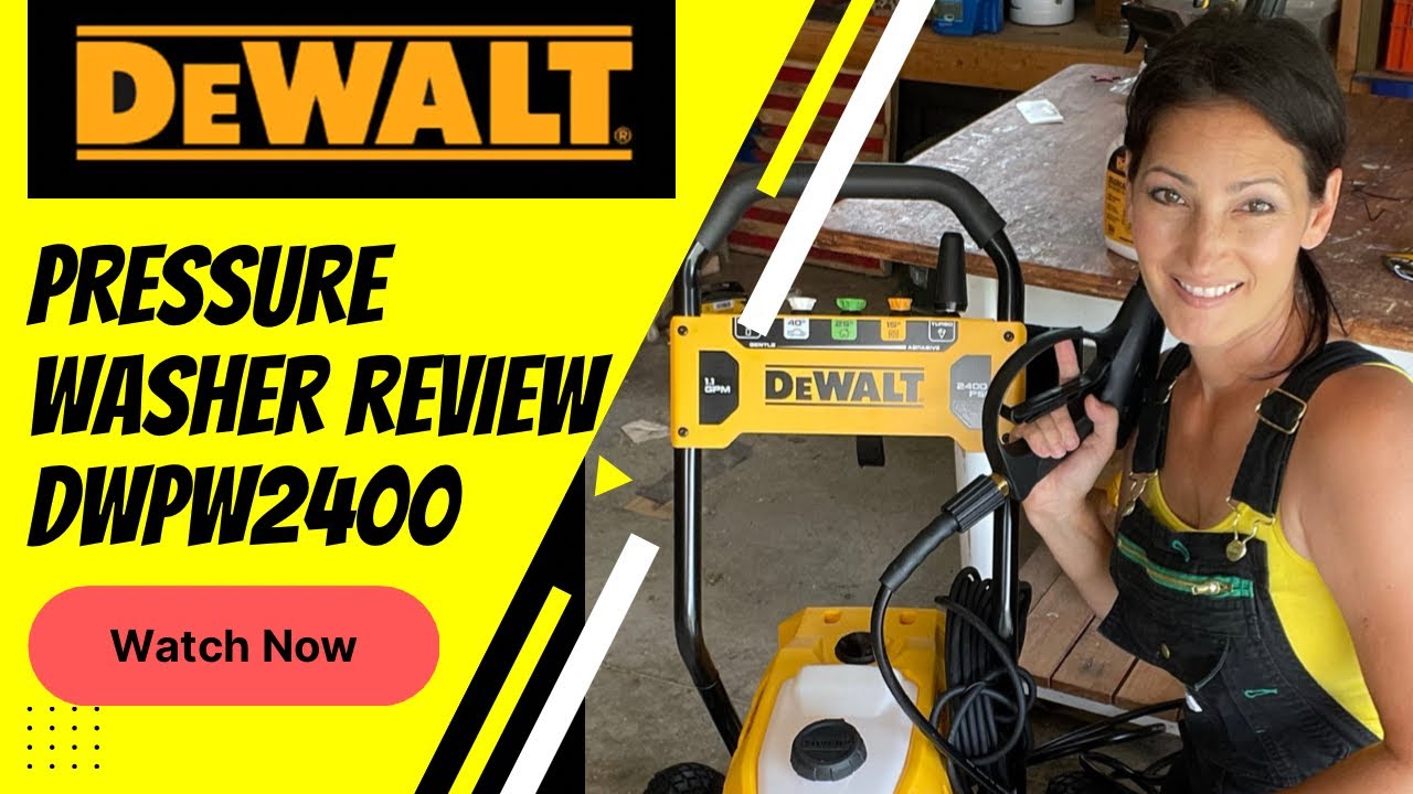 Dewalt AC 2400PSI PRESSURE WASHER DWPW2400