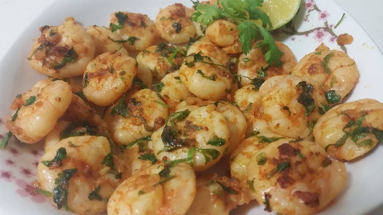 Lemon Garlic Prawn Recipe YouTube