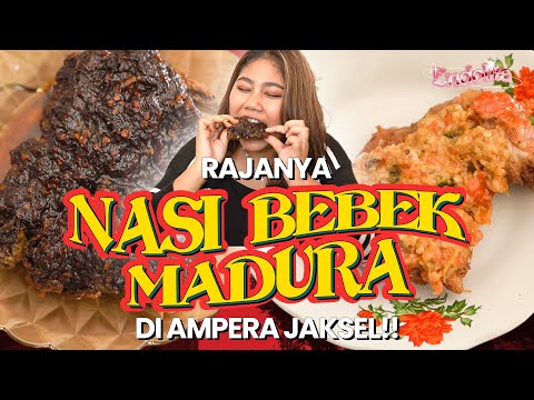 HIDDEN GEM: THE MOST DELICIOUS MADURA DUCK RICE IN SOUTH JAKARTA!! THE BLACK SPICE IS UNBEATABLE!...