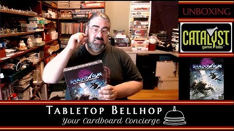 #Unboxing - Shadowrun Sixth World Beginner Box. A New RPG Starter set, from Catalyst Game Labs.