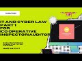 It and cyber law pt1co operative inspectorauditorco operative tutor