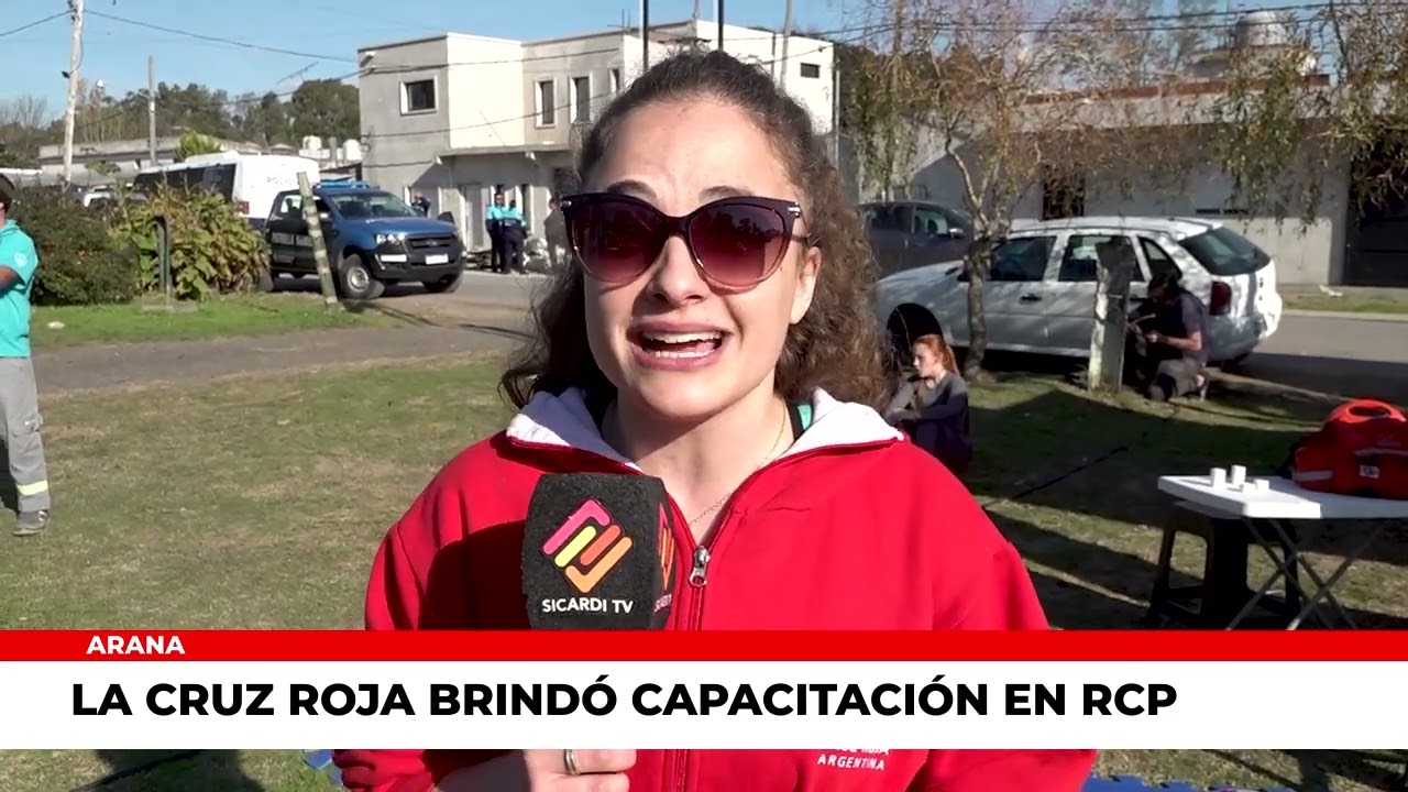 🔴 RCP y Primeros Auxilios en ARANA: La Cruz Roja capacitó a los vecinos