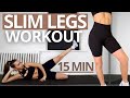 SLIM &amp; TONED LEGS WORKOUT | Burn Inner &amp; Outer Thigh Fat | GET LEAN CHALLENGE | Daniela Suarez