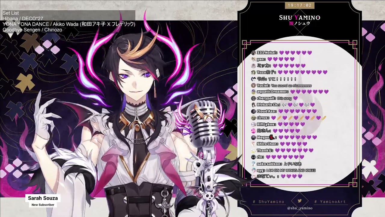 Shu Yamino sings Goodbye Sengen  |  [NIJISANJI EN]