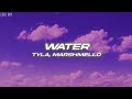 Tyla - Water (Marshmello Remix) Lyrics