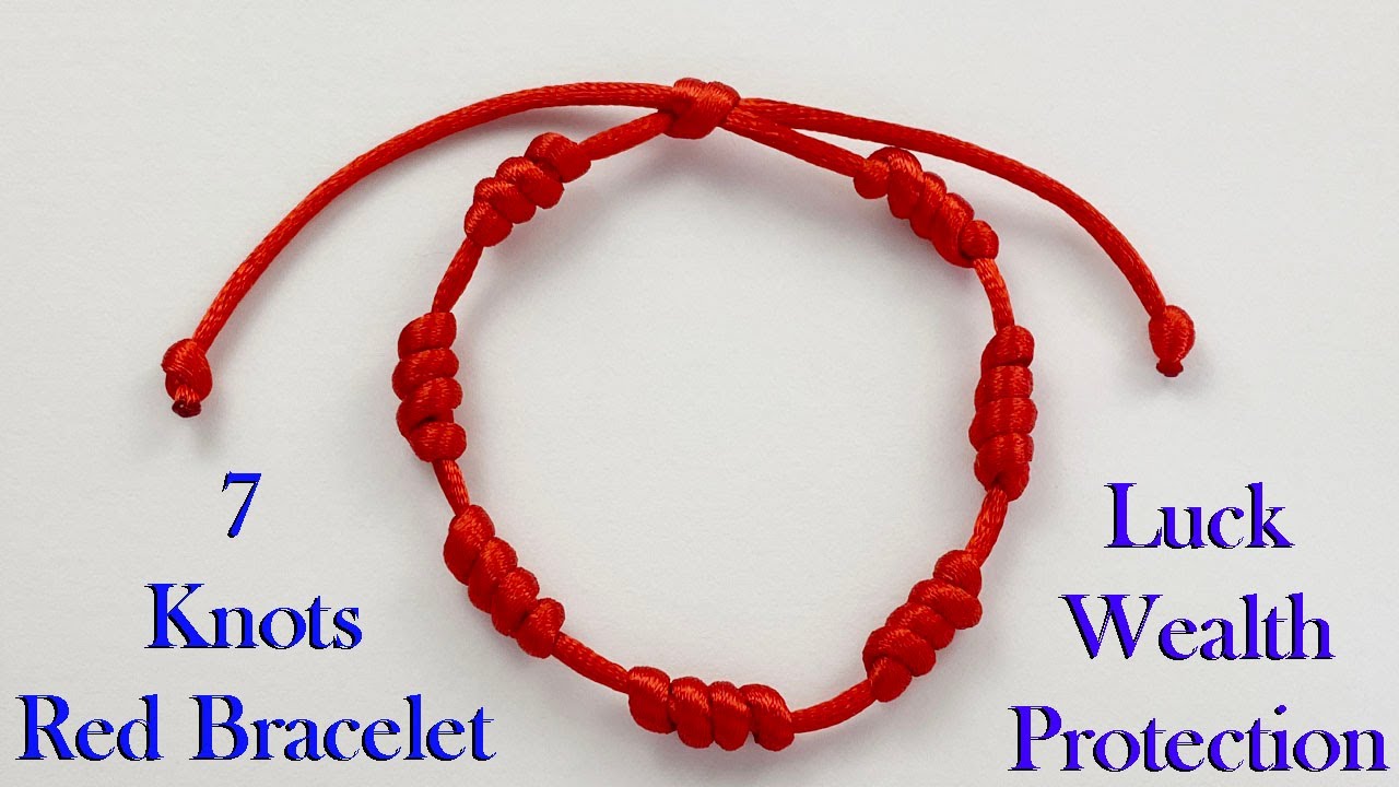 Red String Kabbalah Adjustable Bracelet with 5 Blue Evil Eyes -  YourHolyLandStore