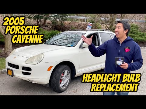 How to: 2005 Porsche Cayenne Headlight Bulb Replacement (Model 955 w/ HID D1S or D1R bulb)