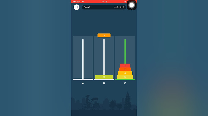 Hướng dẫn trò chơi tháp hà nội