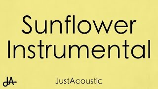 Video thumbnail of "Post Malone, Swae Lee - Sunflower (Acoustic Instrumental)"