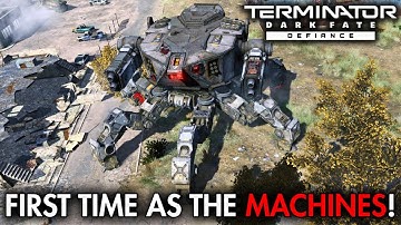 My First Time Playing as Legion – Terminator: Dark Fate Defiance Skirmish (1v1 Fort Worth)