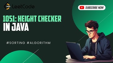 Leetcode 1051: Height Checker | Java Solution Explained | Hindi