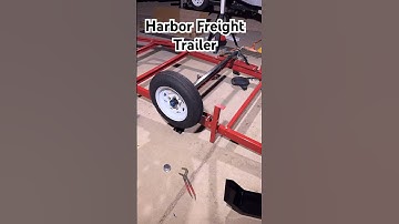 The harbor freight trailer is awesome #diy #howto #harborfreight