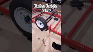 The harbor freight trailer is awesome #diy #howto #harborfreight