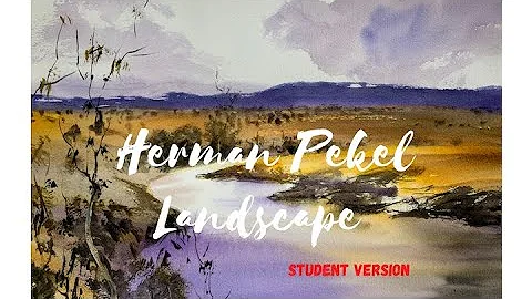 Herman Pekel Landscape - Student Version