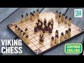 Viking Chess game - Hnefatafl - Scrapwood Challenge ep23